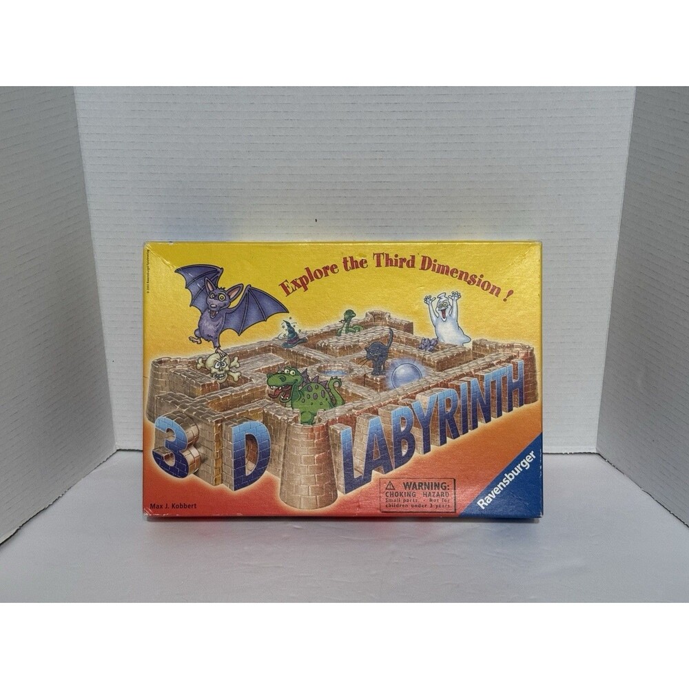Vintage Ravensburger 3D Labyrinth Family Kids Game by Max J Kobbert COMPLETE